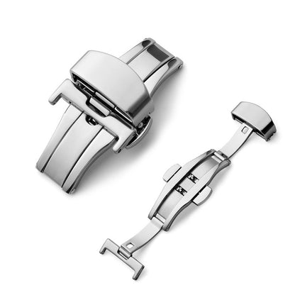 Butterfly Deployment Universal Watch Clasp - Rose Gold / 16mm / 18mm / 20mm / 22mm / 24mm