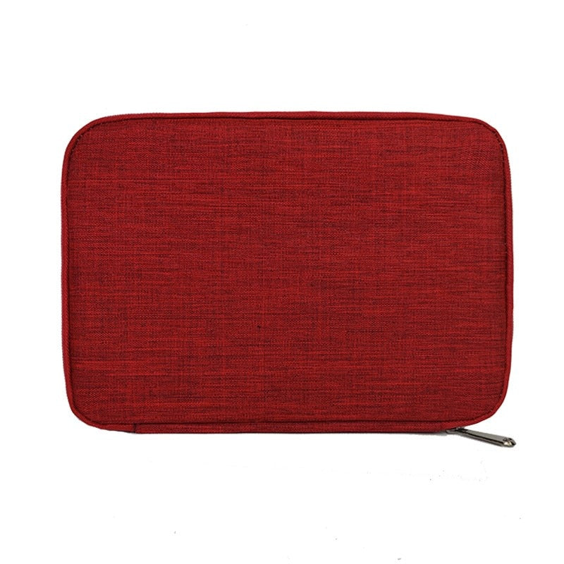 Watch Strap Organizer Case - Red